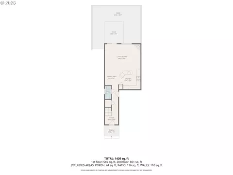 Floorplan - 1228 S Quartz Dr, Cornelius, OR 97113 photo 1 of 3