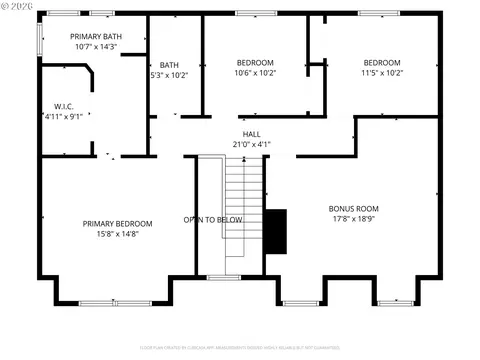 Floorplan - 4816 NE 324th Ave, Camas, WA 98607 photo 2 of 3