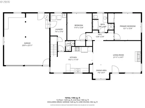 Floorplan - 4027 Concord St, Eugene, OR 97402 photo 1 of 1
