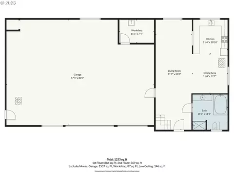 Floorplan - 1790 Cedar St, Elgin, OR 97827 photo 1 of 2