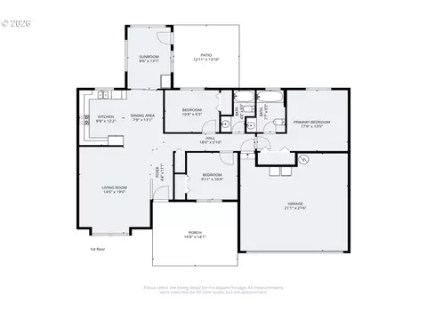 Floorplan - 2019 40th St, Florence, OR 97439 photo 1 of 1