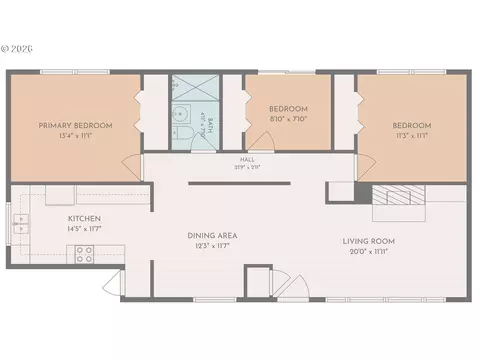 Floorplan - 2840 Ferry St, Eugene, OR 97405 photo 1 of 1