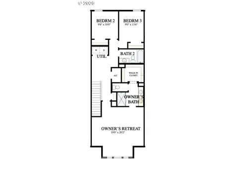 Floorplan - 5868 SE 12th Ter, Gresham, OR 97080 photo 2 of 2