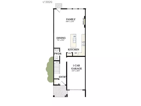 Floorplan - 5868 SE 12th Ter, Gresham, OR 97080 photo 1 of 2