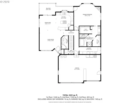 Floorplan - 3466 Ambleside Dr, Springfield, OR 97477 photo 1 of 3