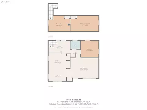 Floorplan - 301 E 2nd St, Canby, OR 97013 photo 4 of 5