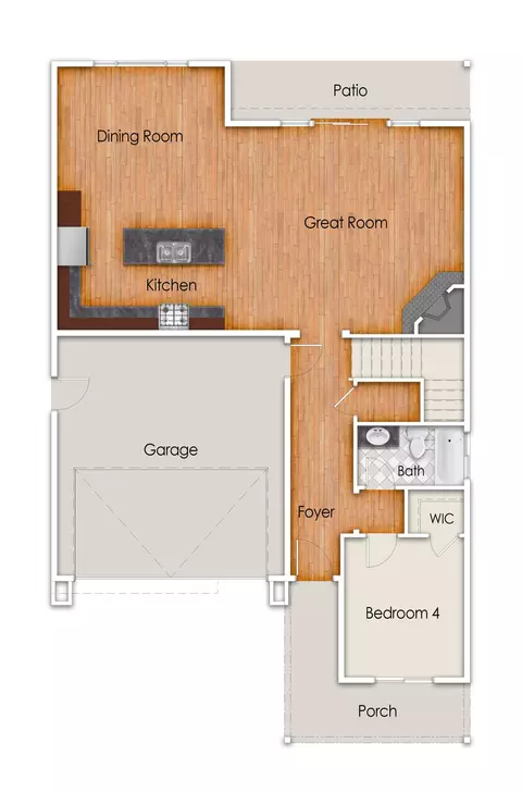 Floorplan - 61431 Kobe St #404, Bend, OR 97702 photo 1 of 2