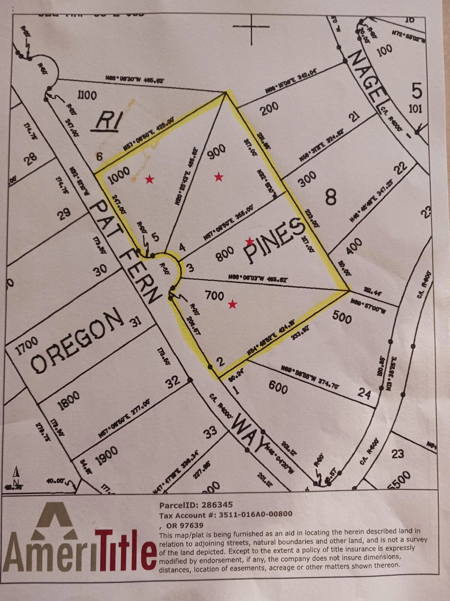 Lots 2-5 Pat Fern Way  