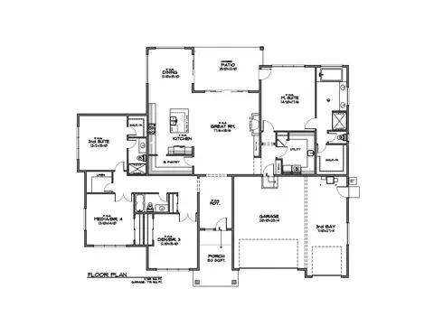 Floorplan - 60861 SW Headwaters Loop, Bend, OR 97702 photo 1 of 1