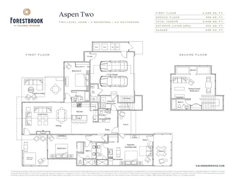 Floorplan - 18172 Forestbrook Loop #6, Bend, OR 97707 photo 1 of 1