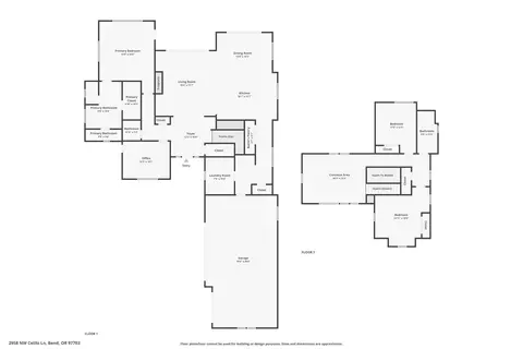 Floorplan - 2958 NW Celilo Ln, Bend, OR 97703 photo 1 of 3
