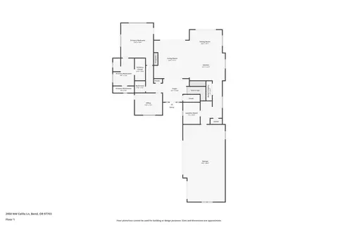 Floorplan - 2958 NW Celilo Ln, Bend, OR 97703 photo 3 of 3