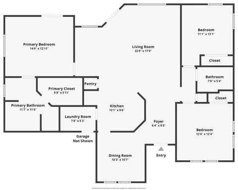 Floorplan - 231 E Ridgeview Dr, Culver, OR 97734 photo 1 of 1