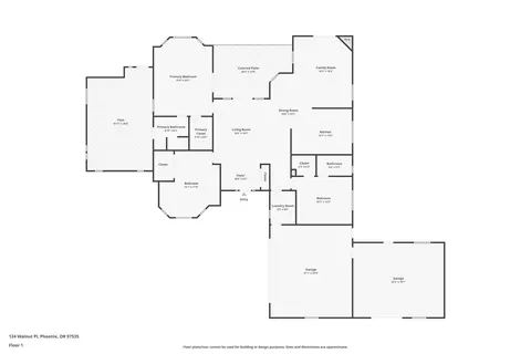 Floorplan - 124 Walnut Pl, Phoenix, OR 97535 photo 1 of 1