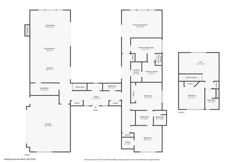 Floorplan - 66550 Jericho Rd, Bend, OR 97703 photo 1 of 1