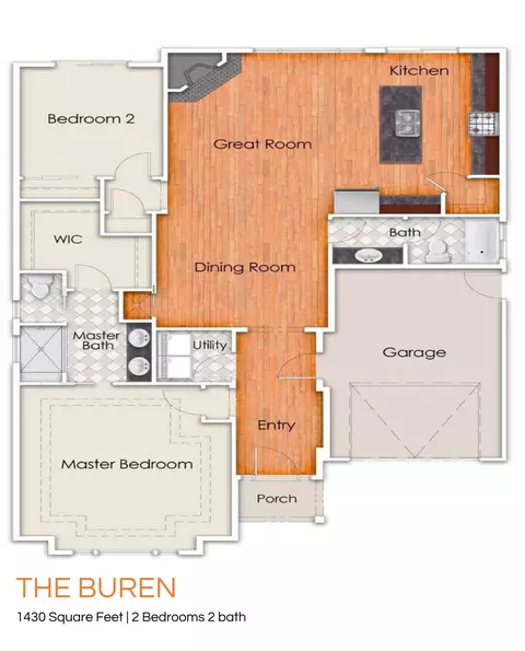 Floorplan - 20606 SE Gemstone Ave, Bend, OR 97702 photo 1 of 1