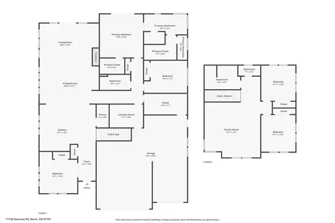Floorplan - 17138 Downey Rd, Bend, OR 97707 photo 1 of 1
