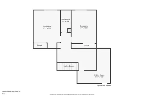 Floorplan - 20455 Outback Ct, Bend, OR 97702 photo 2 of 4