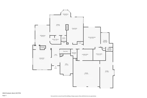 Floorplan - 20455 Outback Ct, Bend, OR 97702 photo 3 of 4