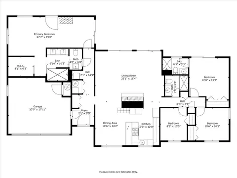 Floorplan - 57763 Yellow Rail Ln, Sunriver, OR 97707 photo 1 of 3