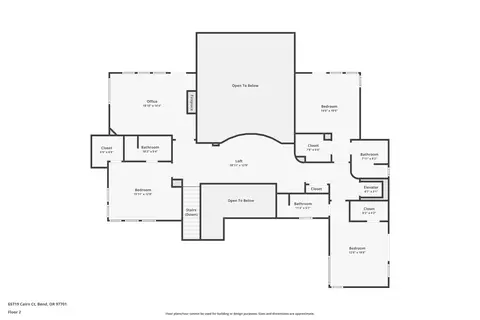 Floorplan - 65719 Cairn Ct, Bend, OR 97701 photo 2 of 3