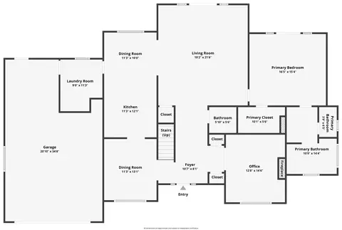 Floorplan - 131 Bellerive Dr, Eagle Point, OR 97524 photo 1 of 2