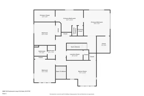 Floorplan - 60887 SW Headwaters Loop, Bend, OR 97702 photo 3 of 4