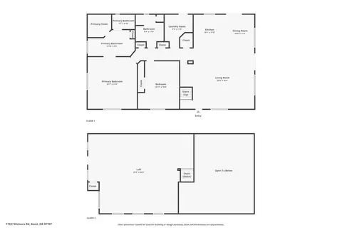 Floorplan - 17337 Elsinore Rd, Bend, OR 97707 photo 3 of 3