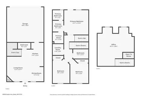 Floorplan - 20530 NEmpire Ave, Bend, OR 97701 photo 1 of 1