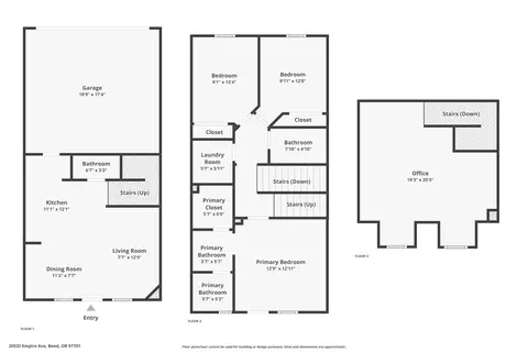 Floorplan - 20532 NEmpire Ave, Bend, OR 97701 photo 1 of 2