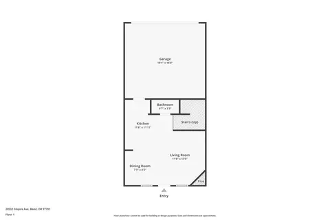 Floorplan - 20532 NEmpire Ave, Bend, OR 97701 photo 2 of 2