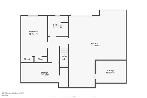 Floorplan - 22310 Sweetgrass Dr, Bend, OR 97702 photo 4 of 4