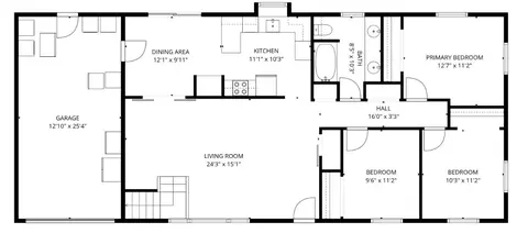 Floorplan - 342 Hazel St, Central Point, OR 97502 photo 1 of 4