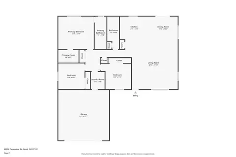 Floorplan - 60026 Turquoise Rd, Bend, OR 97702 photo 2 of 2