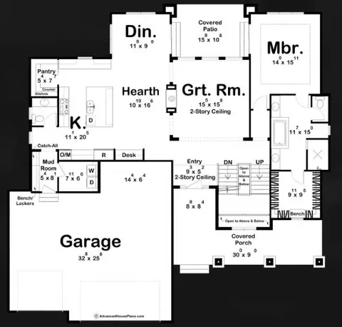 Floorplan - 1214 Overlook Dr, Eagle Point, OR 97524 photo 1 of 3