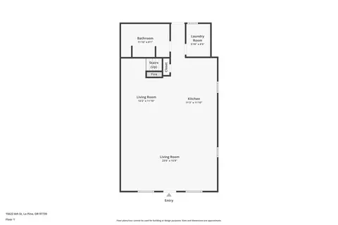 Floorplan - 15622 6th St, La Pine, OR 97739 photo 2 of 3