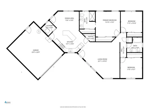 Floorplan - 826 Crystal Dr, Eagle Point, OR 97524 photo 1 of 2