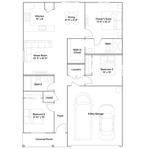 Floorplan - 16687 Grey Pine St, La Pine, OR 97739 photo 1 of 2