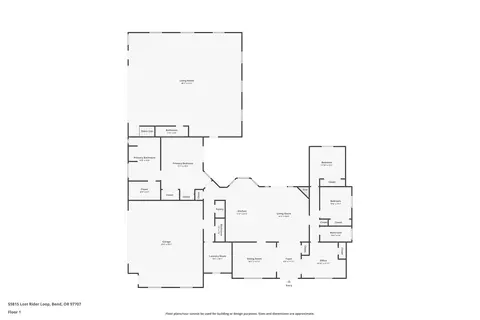 Floorplan - 55815 Lost Rider Loop, Bend, OR 97707 photo 2 of 3