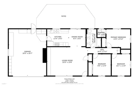 Floorplan - 905 Comet Ave, Central Point, OR 97502 photo 1 of 1