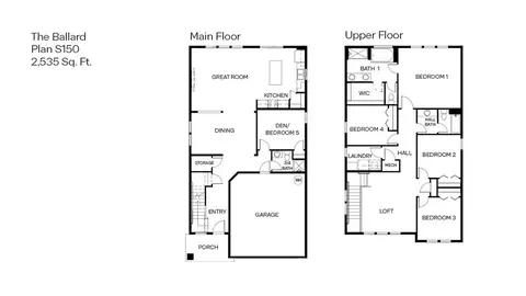 Floorplan - 20592 Button Brush Ave, Bend, OR 97702 photo 1 of 1