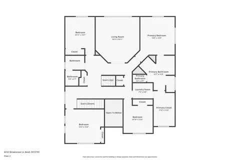 Floorplan - 63151 Brookstone Ln, Bend, OR 97701 photo 3 of 4