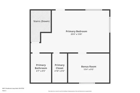 Floorplan - 66511 Ponderosa Loop, Bend, OR 97703 photo 2 of 3