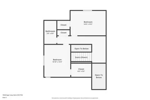 Floorplan - 19556 Sager Loop, Bend, OR 97702 photo 1 of 3