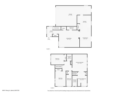 Floorplan - 63471 Stacy Ln, Bend, OR 97701 photo 1 of 3