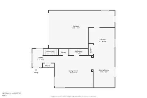 Floorplan - 63471 Stacy Ln, Bend, OR 97701 photo 2 of 3