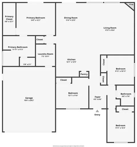 Floorplan - 110 Linton Way, Eagle Point, OR 97524 photo 1 of 1