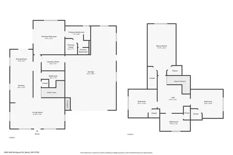 Floorplan - 2403 NW Brickyard St, Bend, OR 97703 photo 1 of 3