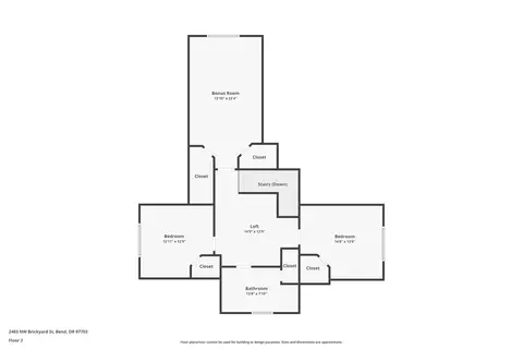 Floorplan - 2403 NW Brickyard St, Bend, OR 97703 photo 3 of 3