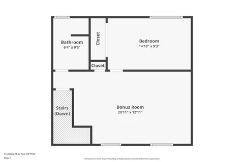 Floorplan - 51440 Jory Rd, La Pine, OR 97739 photo 2 of 3
